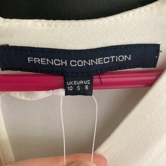 COPY - Size 6 (small/med) whit blouse NWT - Picture 3 of 7